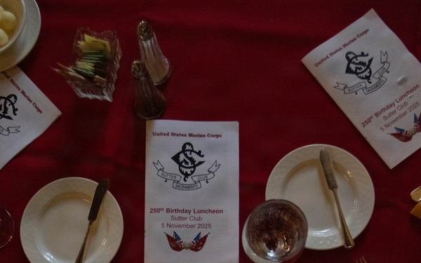 250th Marine Corps Birthday - Sutter Club