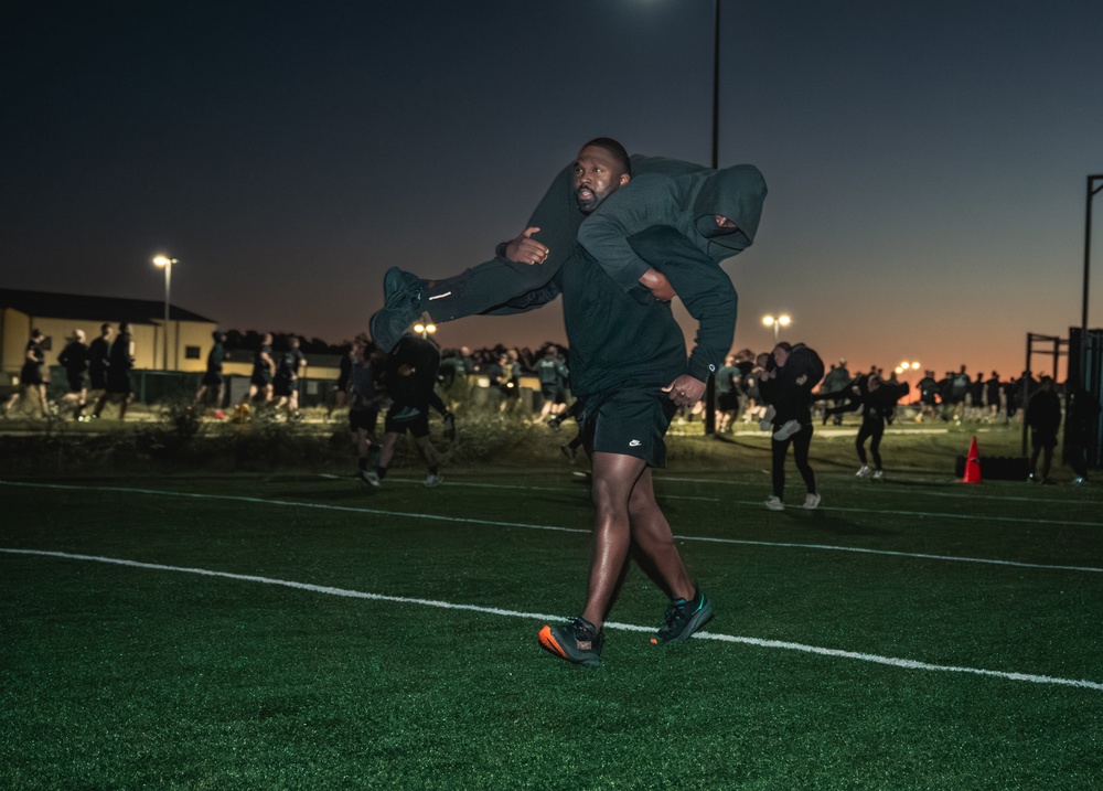 3SFG(A) October Memorial Physical Training