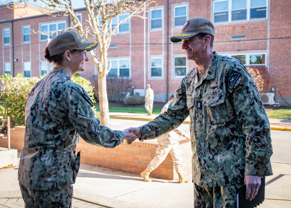 November 18, 2025 – NETC visits the Center for Service Support, Naval Chaplaincy School