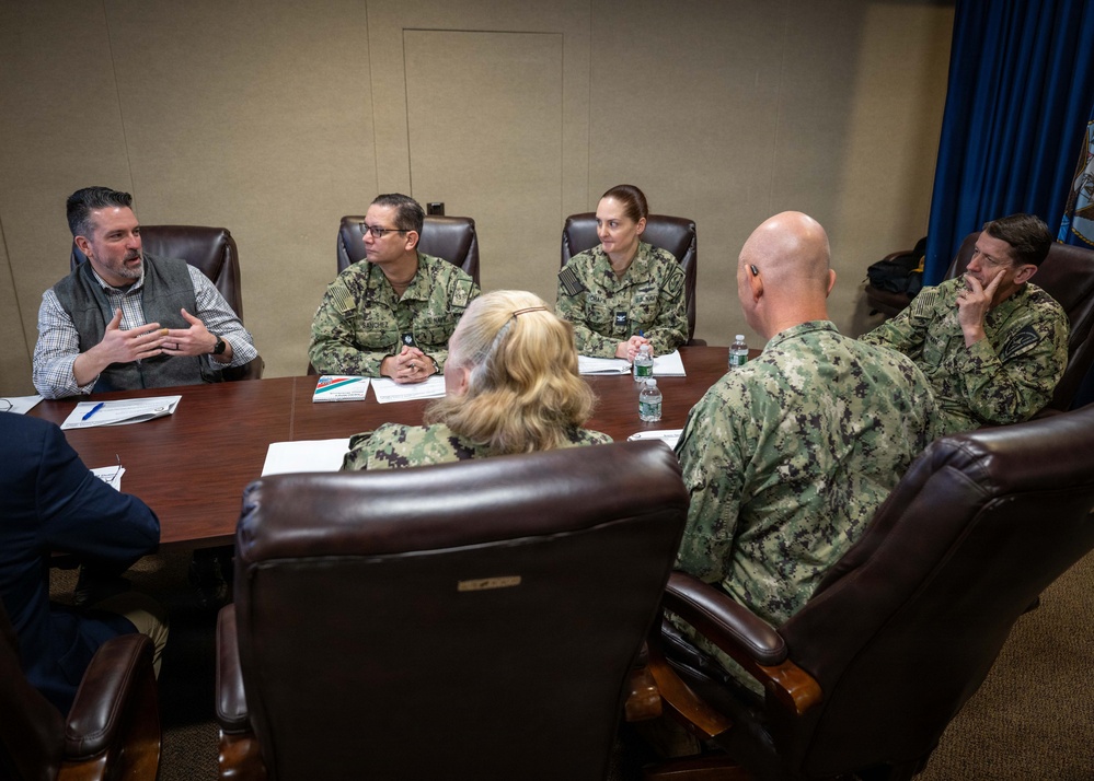 November 18, 2025 – NETC visits the Center for Service Support, Naval Chaplaincy School