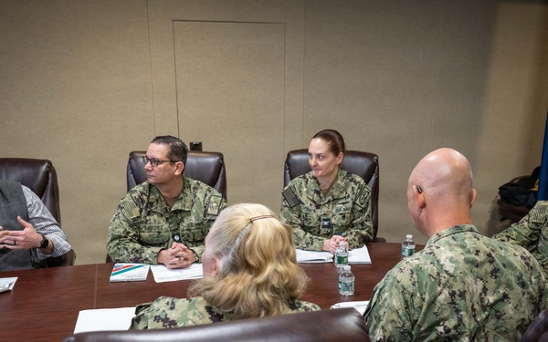 November 18, 2025 – NETC visits the Center for Service Support, Naval Chaplaincy School