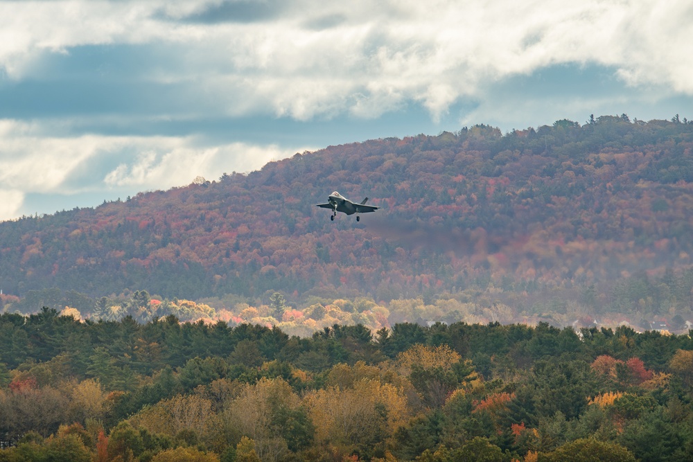 Fall Foliage Takeoff