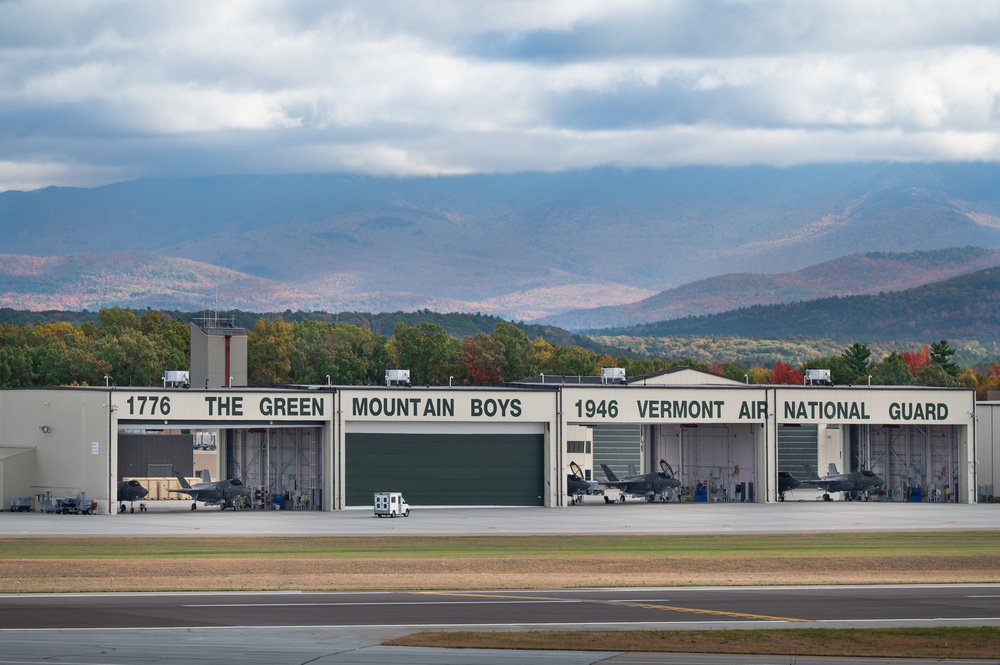 Fall Foliage Takeoff