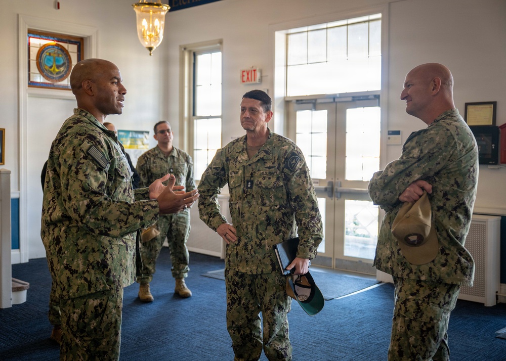 November 18, 2025 – NETC visits the Center for Service Support, Naval Chaplaincy School