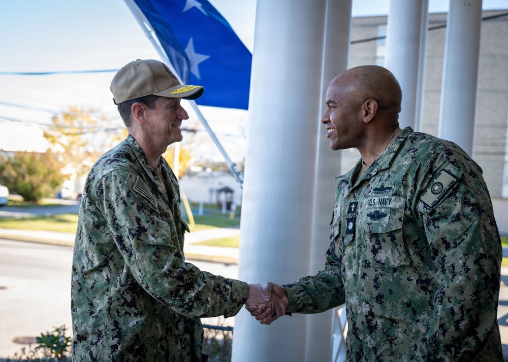 November 18, 2025 – NETC visits the Center for Service Support, Naval Chaplaincy School