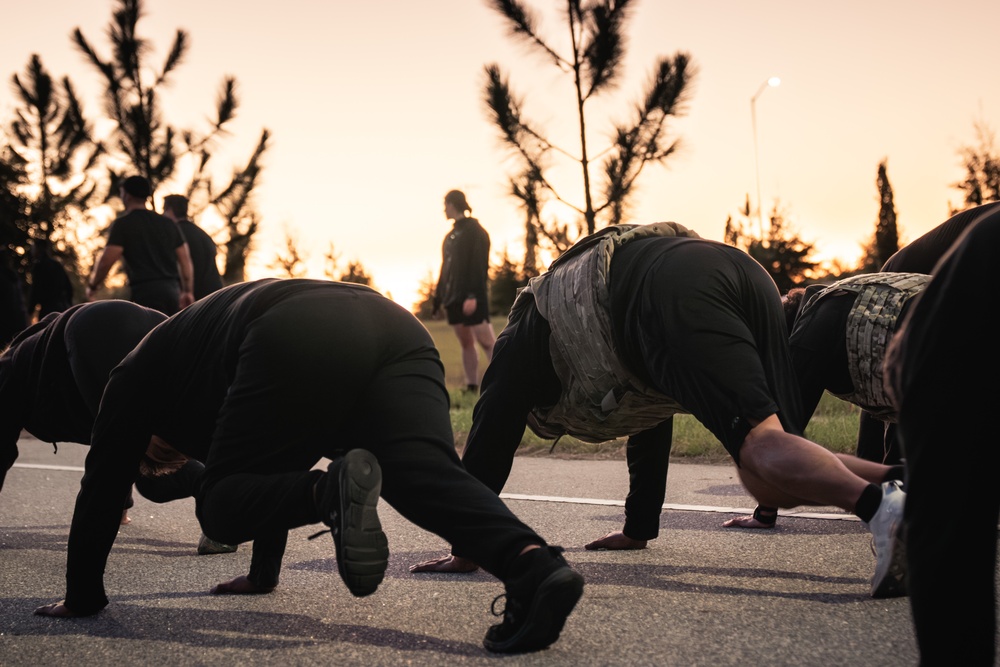 3SFG(A) October Memorial Physical Training