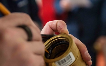 Ronald Reagan Sailors Knock Out Maintenance