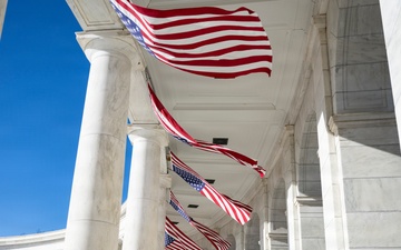 Ambassador of Italy to the U.S. Marco Peronaci Participates in a Public Wreath-Laying Ceremony at the Tomb of the Unknown Soldier