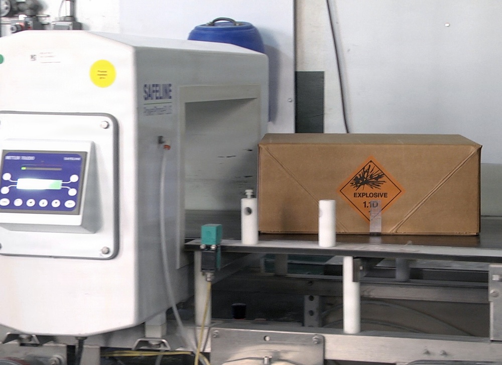 Product boxing at Holston Army Ammunition Plant