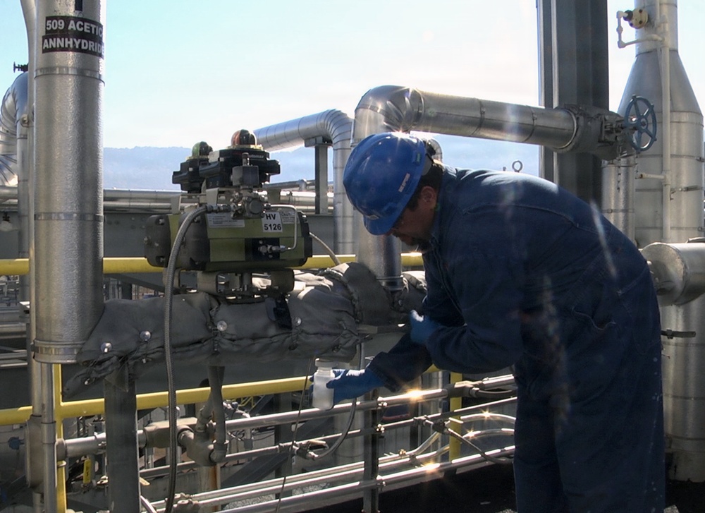 Annhydride acid testing at Holston Army Ammunition Plant