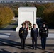 Ambassador of Italy to the U.S. Marco Peronaci Participates in a Public Wreath-Laying Ceremony at the Tomb of the Unknown Soldier