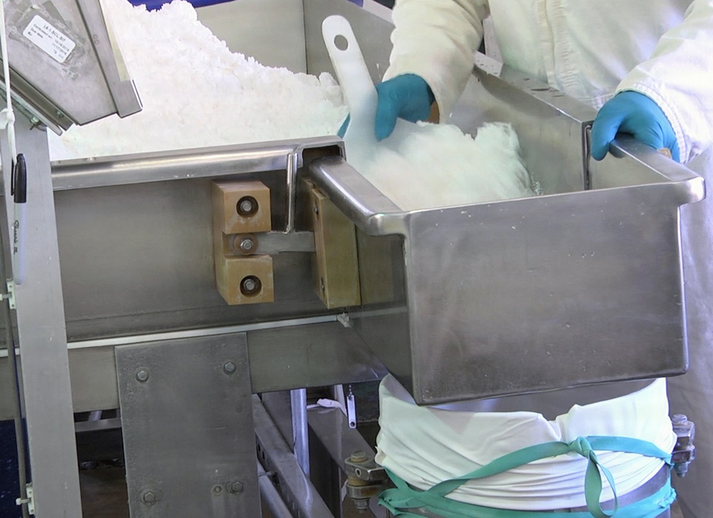 Employee boxing product at Holston Army Ammunition Plant