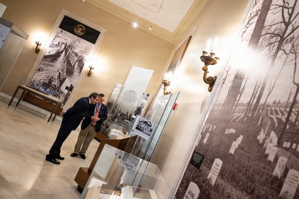 Ambassador of Italy to the U.S. Marco Peronaci Participates in a Public Wreath-Laying Ceremony at the Tomb of the Unknown Soldier