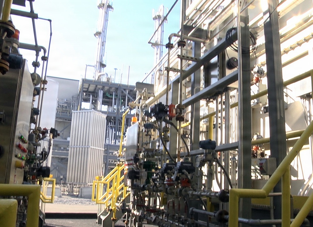 New acetic acid facility at the Holston Army Ammunition Plant