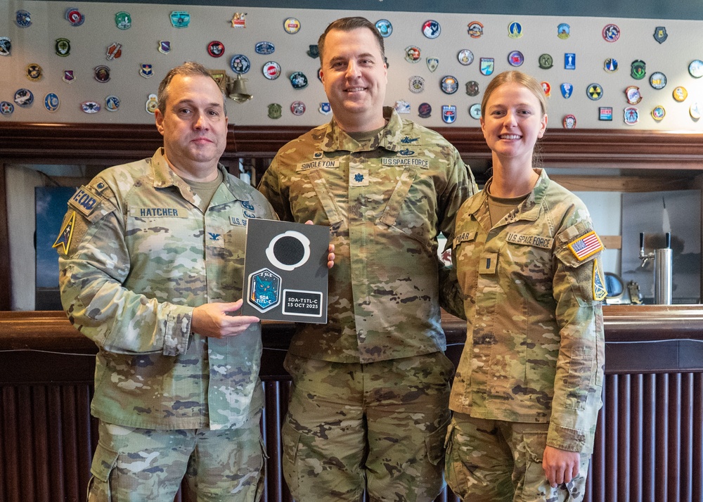 Vandenberg Holds Patching Ceremony for SDA Tranche 1 TL-C Launch