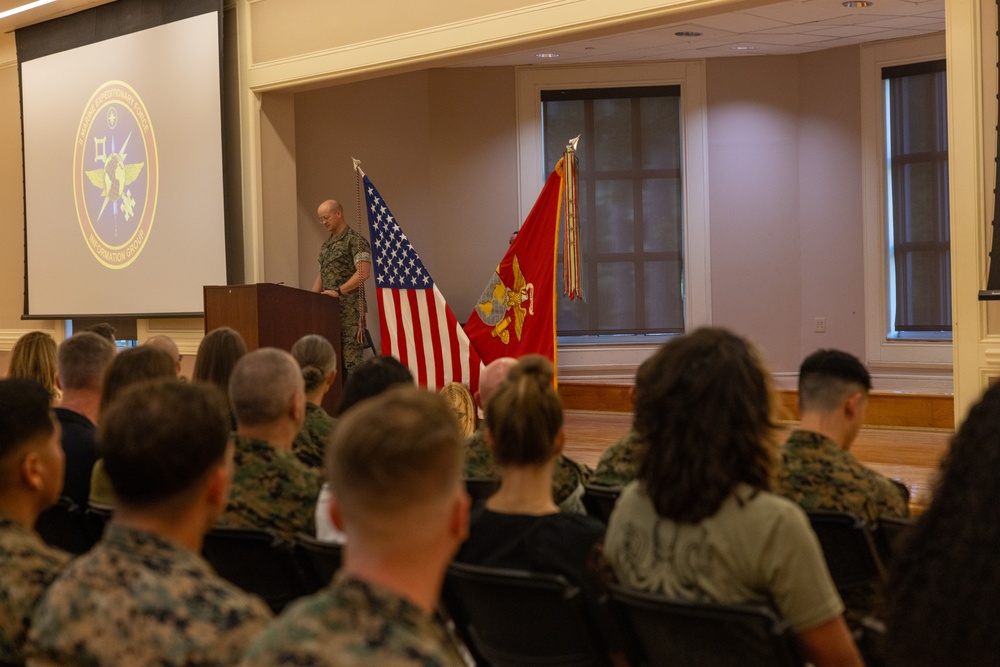 II Marine Expeditionary Force Information Group Insignia Change