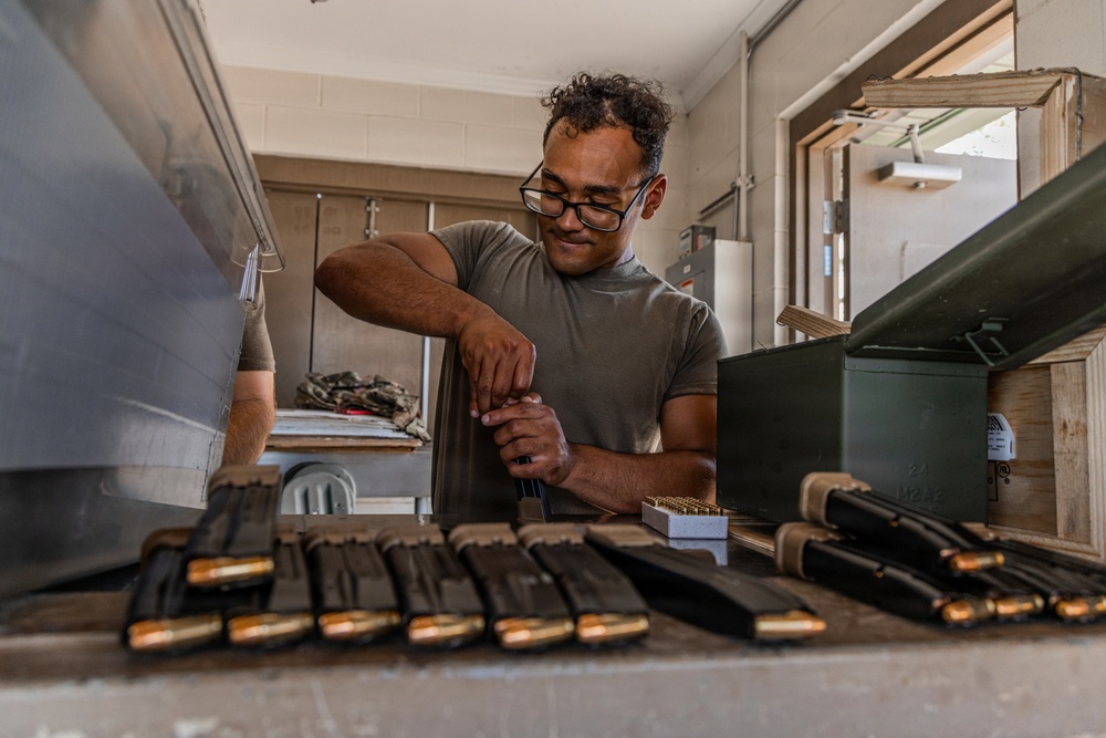 7th Special Forces Group (Airborne) HHC soldiers conduct training