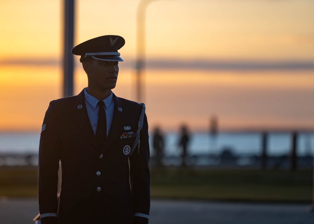 Bearing the flag with pride: MacDill AFB Honor Guard induction ceremony