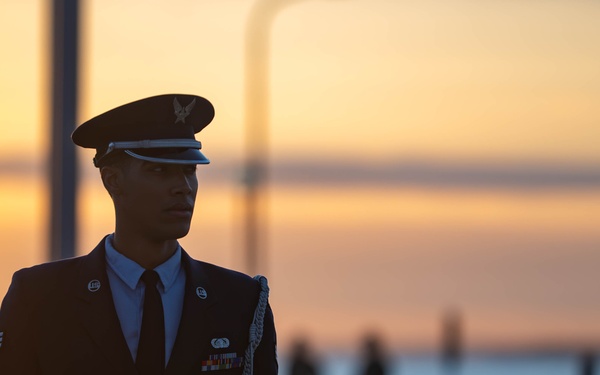Bearing the flag with pride: MacDill AFB Honor Guard induction ceremony