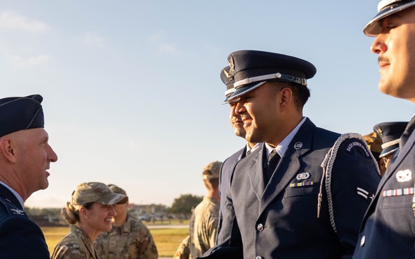 Bearing the flag with pride: MacDill AFB Honor Guard induction ceremony