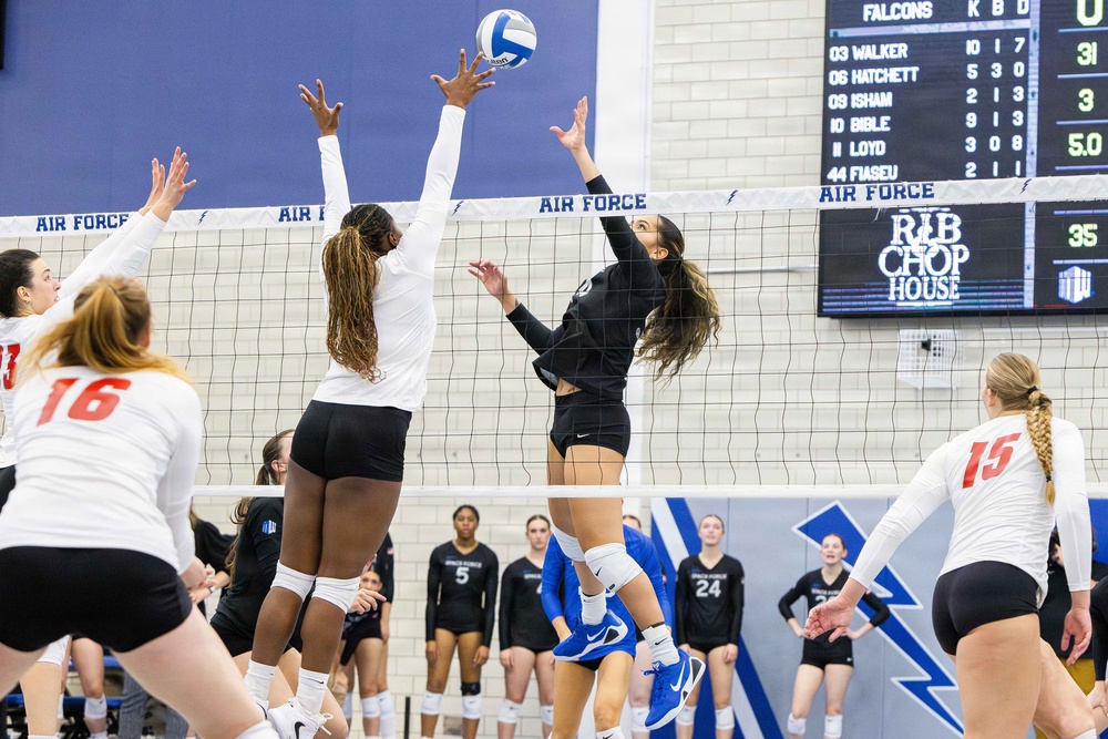 USAFA Volleyball vs New Mexico