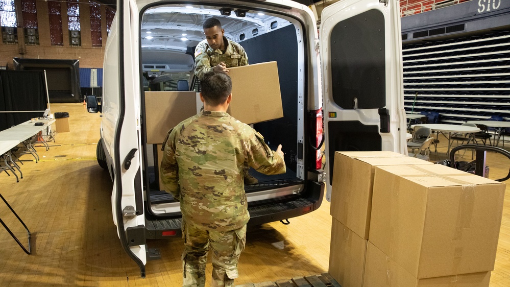 642nd Quartermaster Company Supports D.C. Safe and Beautiful Mission