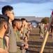 Marine Corps Combat Service Support Schools celebrates the 250th birthday of the Marine Corps with a motivational run