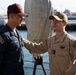Commander, U.S. 2nd Fleet Visits USS Cole, USS Ross