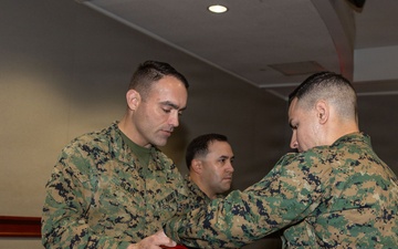 Marine with GSS recognized as the National Defense Transportation Association Logistics Transportation Instructor of the Year