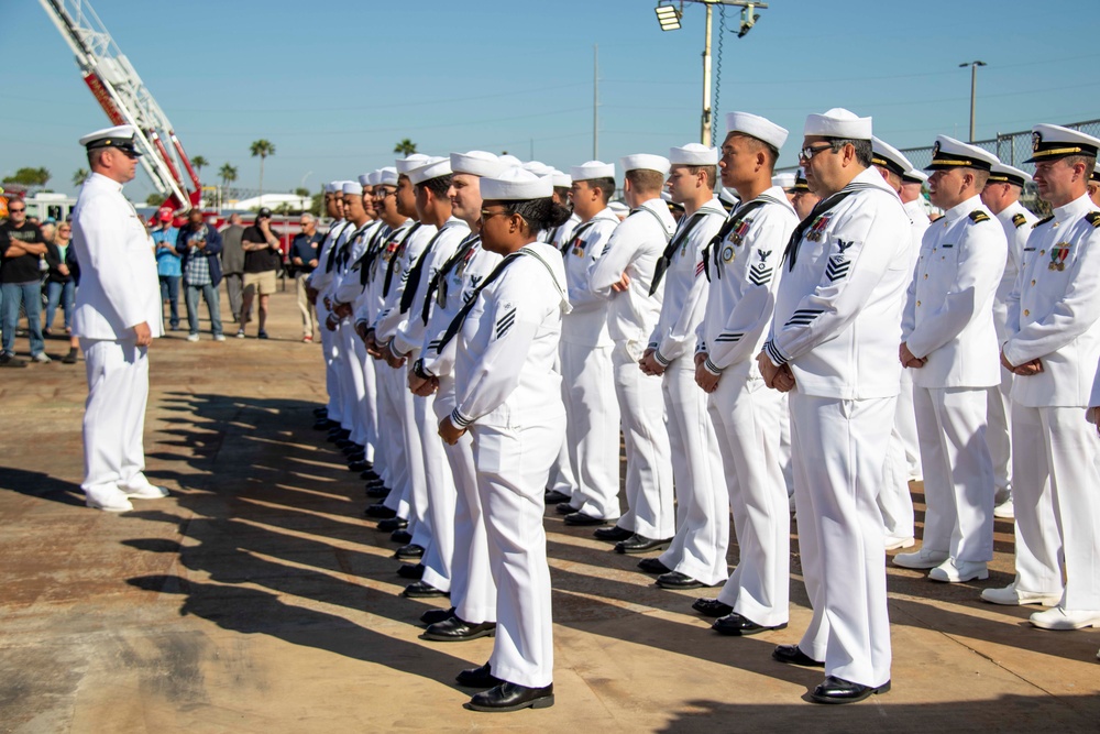 USS Pierre (LCS 38) Commissions