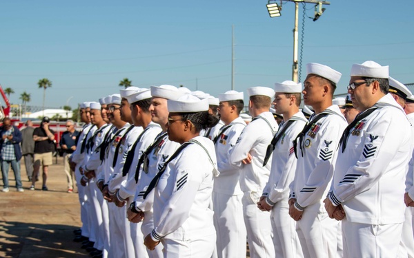 USS Pierre (LCS 38) Commissions