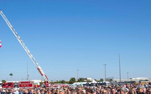 USS Pierre (LCS 38) Commissions