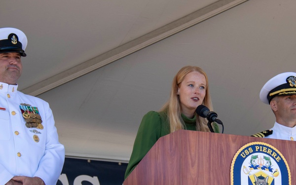 USS Pierre (LCS 38) Commissions