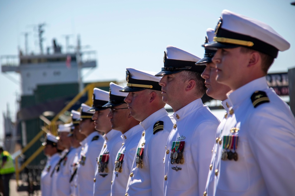 USS Pierre (LCS 38) Commissions