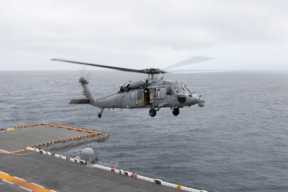 Boxer Conducts Flight Operations