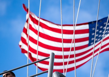 USS Boxer conducts a FAS with USS Charleston