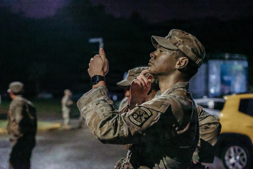 Philippine ROTC Cadets train with University of Guam Cadets under State Partnership Program