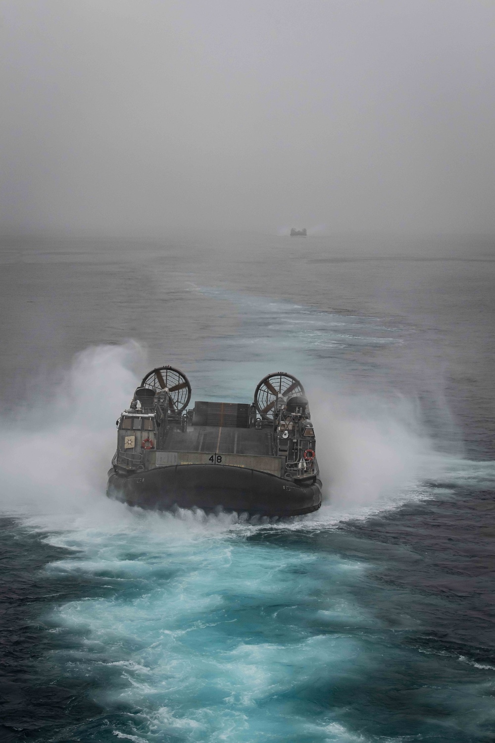 Boxer conducts well deck operations