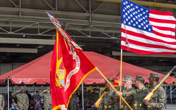 VMM-165 Relief and Appointment ceremony