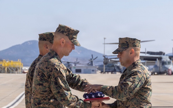 VMM-165 Relief and Appointment ceremony