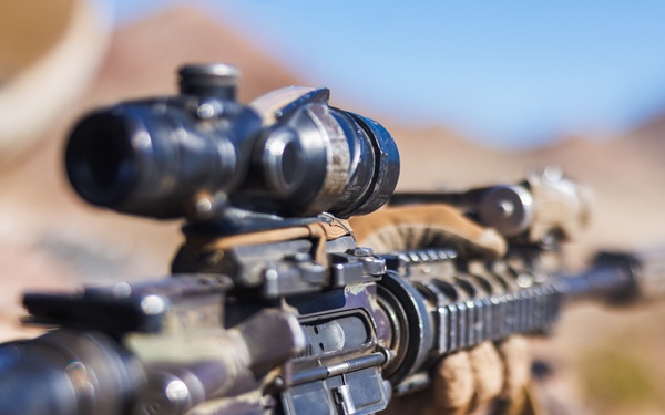 Marines with 3rd Bn., 7th Marines, 1st CEB, conduct company attacks during Range 400