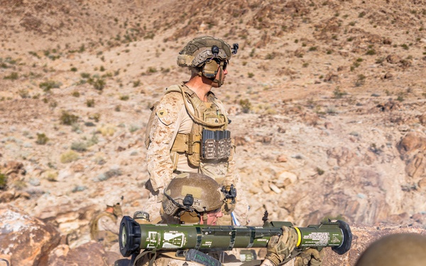 Marines with 3rd Bn., 7th Marines, 1st CEB, conduct company attacks during Range 400