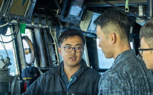 USS Milius (DDG 69) Participates in Carrier Strike Group Exercise 2025 with ROK Navy