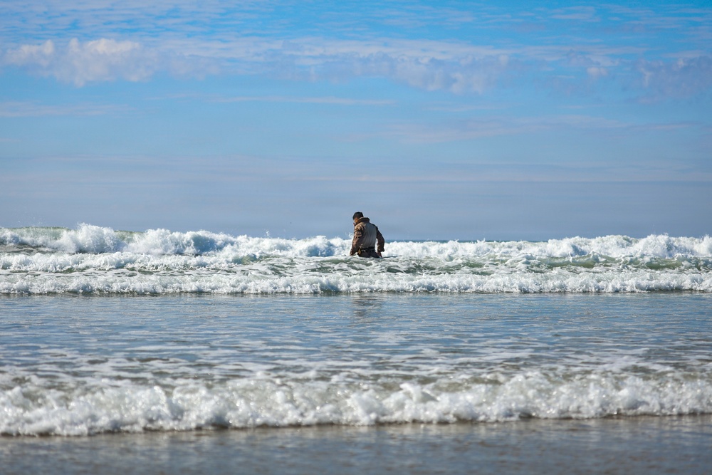 2nd Bn., 4th Marines, 3rd AA Bn conduct surf qualification