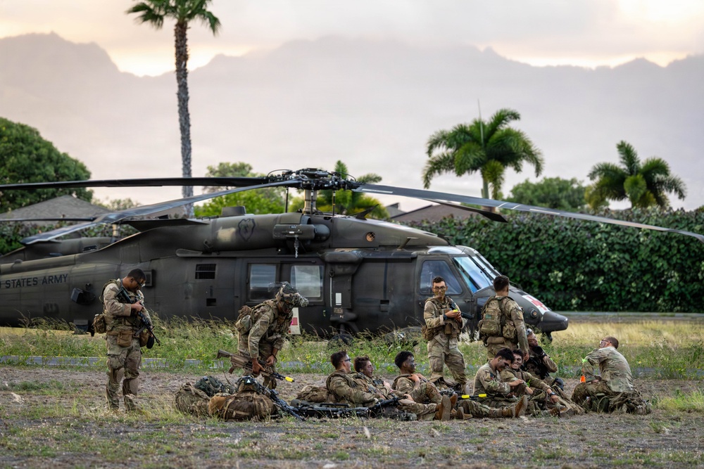 25th Combat Aviation Brigade Executes a Long Range Maritime Air Assault During Joint Pacific Multinational Readiness Center Rotation 26-01