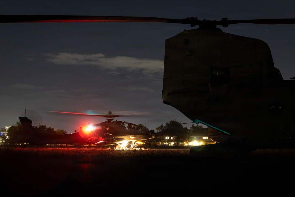 25th Combat Aviation Brigade Executes a Long Range Maritime Air Assault During Joint Pacific Multinational Readiness Center Rotation 26-01