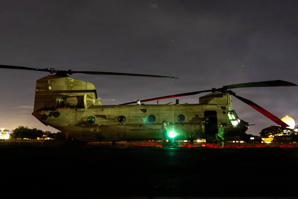 25th Combat Aviation Brigade Executes a Long Range Maritime Air Assault During Joint Pacific Multinational Readiness Center Rotation 26-01