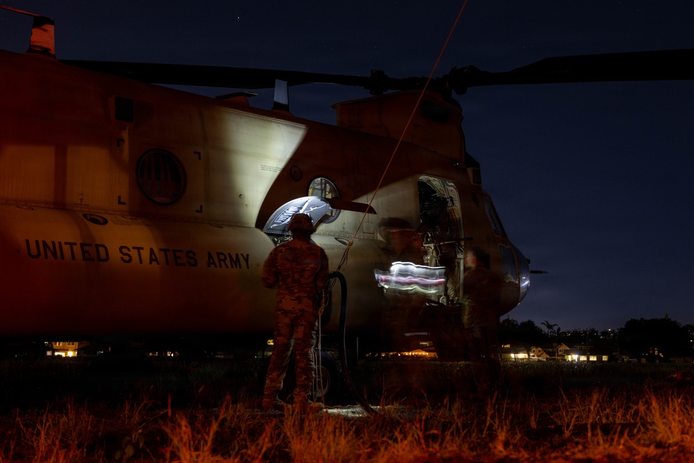 25th Combat Aviation Brigade Executes a Long Range Maritime Air Assault During Joint Pacific Multinational Readiness Center Rotation 26-01