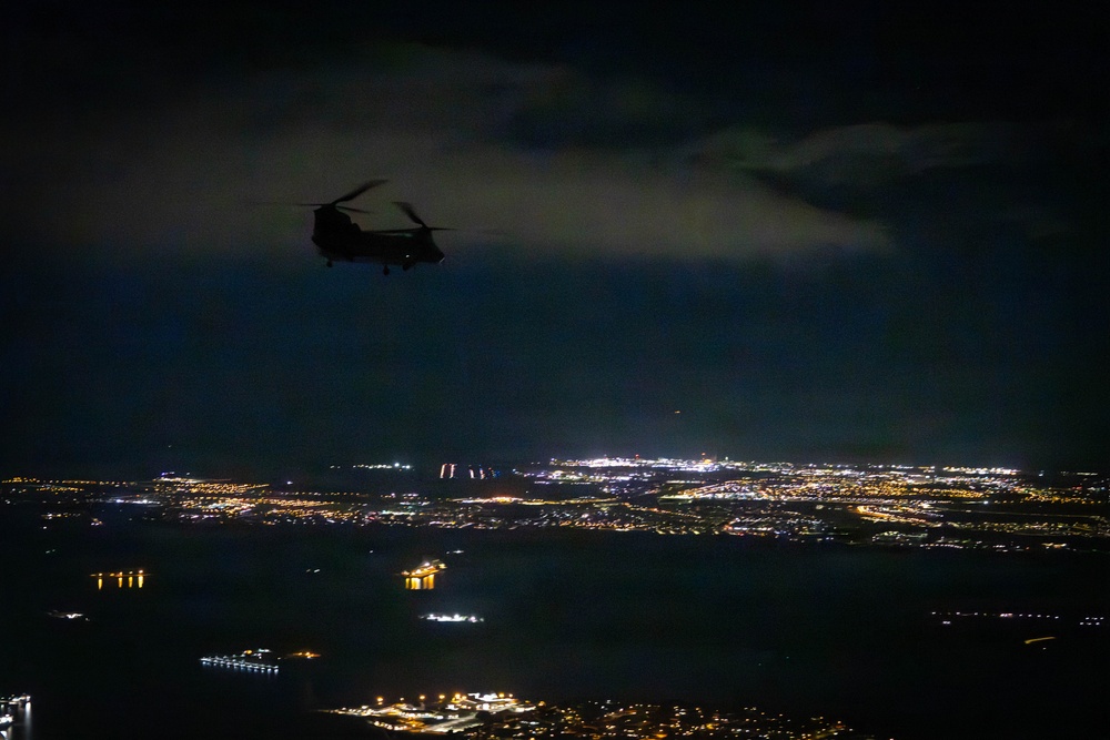 25th Combat Aviation Brigade Executes a Long Range Maritime Air Assault During Joint Pacific Multinational Readiness Center Rotation 26-01