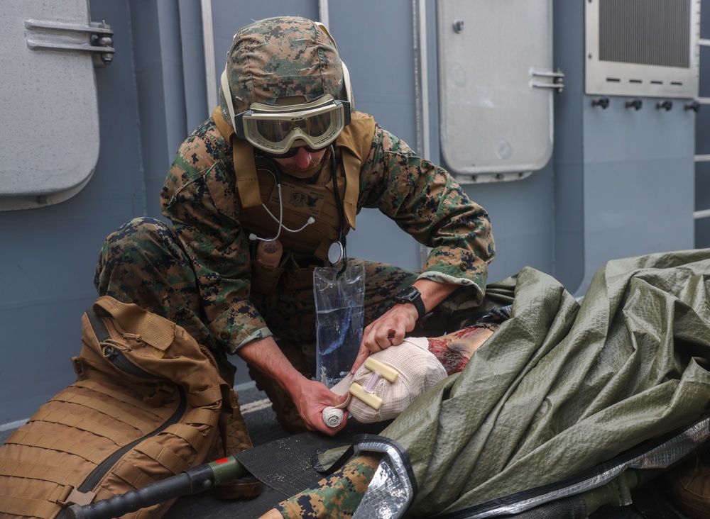 MSV(L) MARINE CASEVAC TRAINING